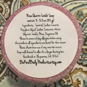 Loofah body wash/scrub